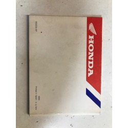 MANUAL DE USARIO HONDA NSR...