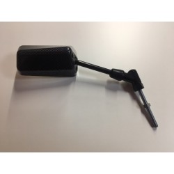 Espejo retrovisor derecho símil carbono