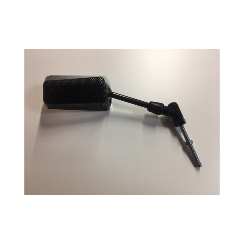Espejo retrovisor derecho símil carbono
