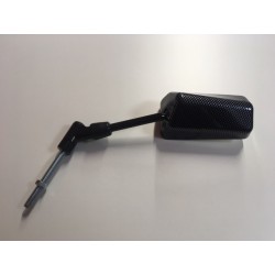 Espejo retrovisor izquierdo símil carbono