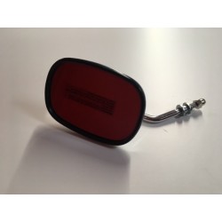 Espejo retrovisor cromado ovalado custom ambos lados