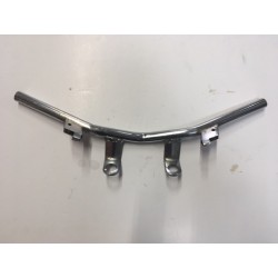 Manillar de moto clásica cromado de segunda mano