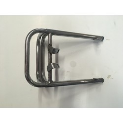 Portabultos de moto clásica
