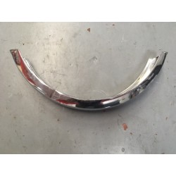 Guardabarros de moto clásica cromado