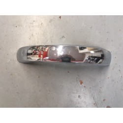 Guardabarros de moto clásica cromado
