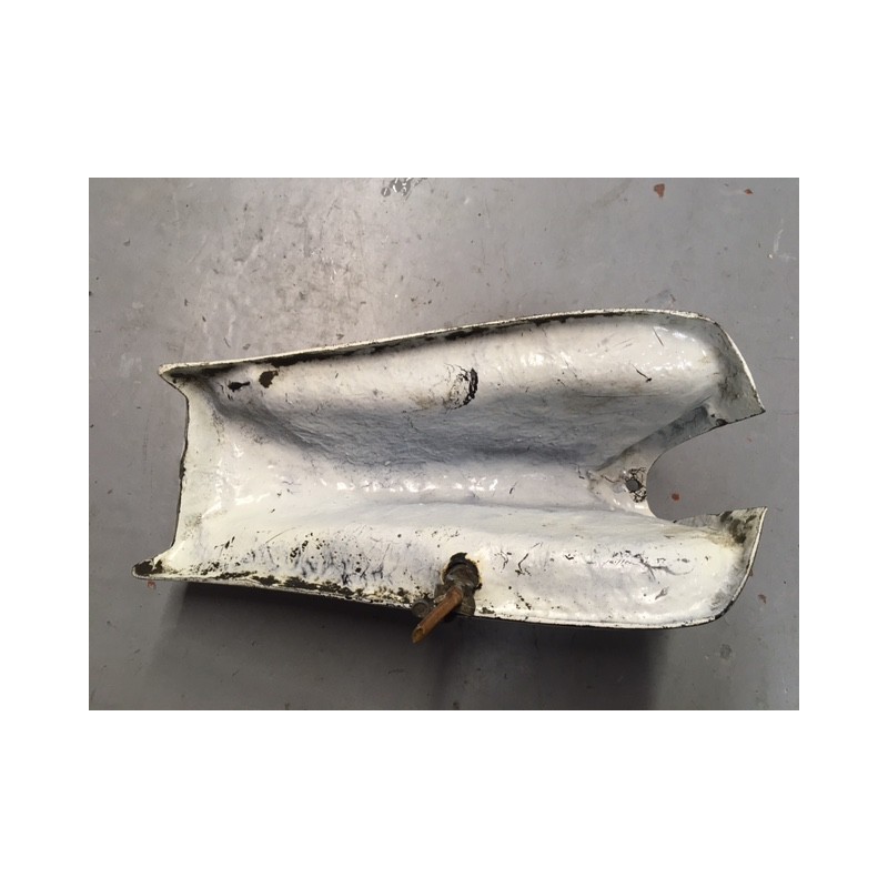 Depósito de gasolina de moto 2T antigua de segunda mano