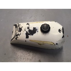 Depósito de gasolina de moto 2T antigua de segunda mano