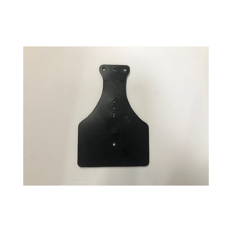 Faldón de goma para matrícula de moto de segunda mano, en perfecto estado